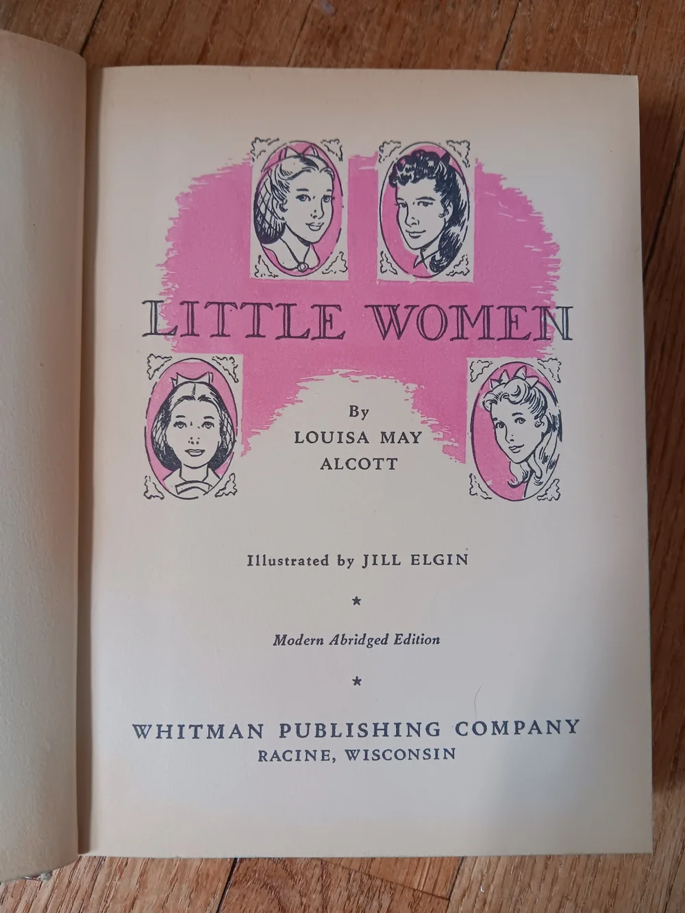 Vintage Little Women By Louisa May Alcott 1955 Edition Hard Cover Book